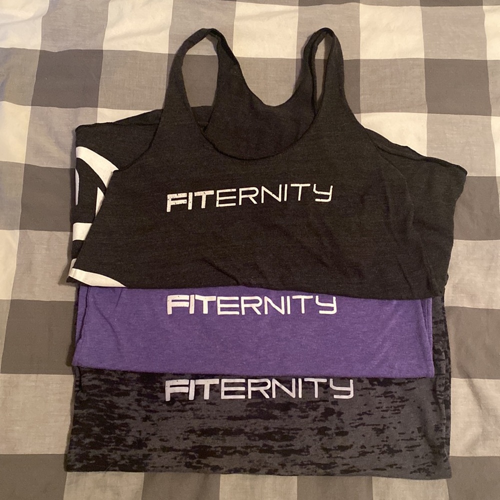 Lot of 3 Fiternity tank tops!
